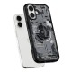 Husa hibrida Spigen Ultra Hybrid MagSafe pentru iPhone 17, model zero one negru (Ingredi, ACS10387) by www.silkase.ro