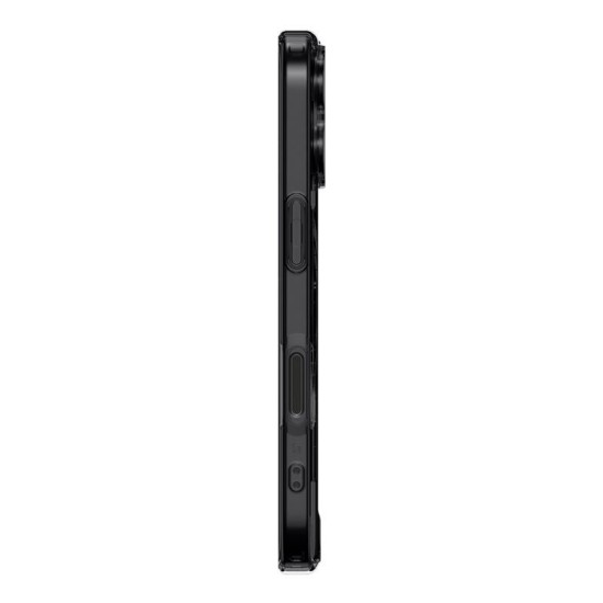 Husa hibrida Spigen Ultra Hybrid MagSafe pentru iPhone 17, model zero one negru (Ingredi, ACS10387) by www.silkase.ro