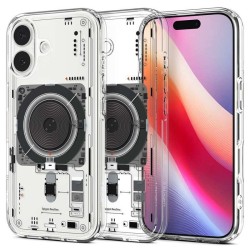 Husa hibrida Spigen Ultra Hybrid MagSafe pentru iPhone 17, model neo one