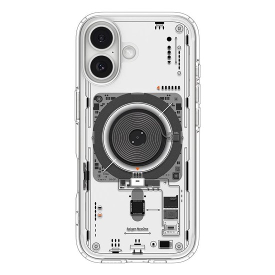 Husa hibrida Spigen Ultra Hybrid MagSafe pentru iPhone 17, model neo one (Ingredi, ACS10388) by www.silkase.ro