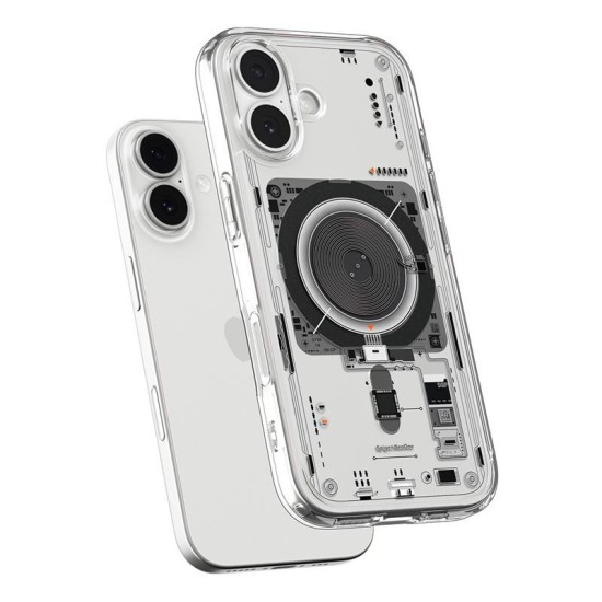 Husa hibrida Spigen Ultra Hybrid MagSafe pentru iPhone 17, model neo one (Ingredi, ACS10388) by www.silkase.ro