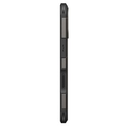 Husa ultra-rezistenta Spigen Tough Armor T MagSafe pentru iPhone 17, neagra Husa ultra-rezistenta Spigen Tough Armor T MagSafe pentru iPhone 17, neagra