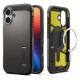 Husa ultra-rezistenta Spigen Tough Armor T MagSafe pentru iPhone 17, gunmetal (Ingredi, ACS10392) by www.silkase.ro