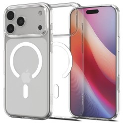 Husa transparenta Spigen Liquid Crystal compatibila MagSafe pentru iPhone 17 Pro Max