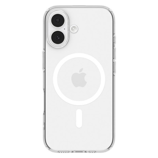 Husa transparenta Spigen Liquid Crystal compatibila MagSafe pentru iPhone 17 (Ingredi, ACS10397) by www.silkase.ro