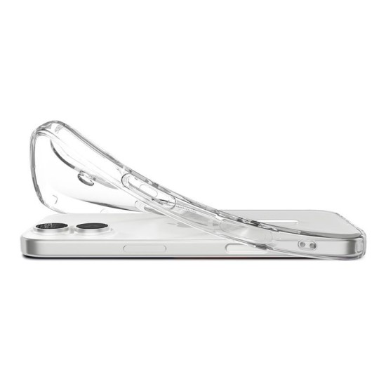 Husa transparenta Spigen Liquid Crystal compatibila MagSafe pentru iPhone 17 (Ingredi, ACS10397) by www.silkase.ro