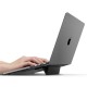 Suport Laptop Spigen Slimfold LD201-S1, Pliabil, Negru (Ingredi, AMP10401) by www.silkase.ro