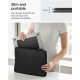 Suport Laptop Spigen Slimfold LD201-S1, Pliabil, Negru (Ingredi, AMP10401) by www.silkase.ro