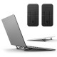 Stand Laptop Spigen Slimfold LD201-S2, Ultra-Portabil, Negru (Ingredi, AMP10402) by www.silkase.ro
