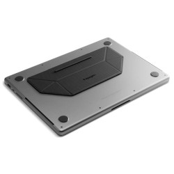 Suport Laptop Spigen Slimfold LD201-S3, Design Pliabil Ultra-Slim, Negru