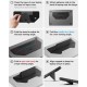 Suport Laptop Spigen Slimfold LD201-S3, Design Pliabil Ultra-Slim, Negru (Ingredi, AMP10403) by www.silkase.ro