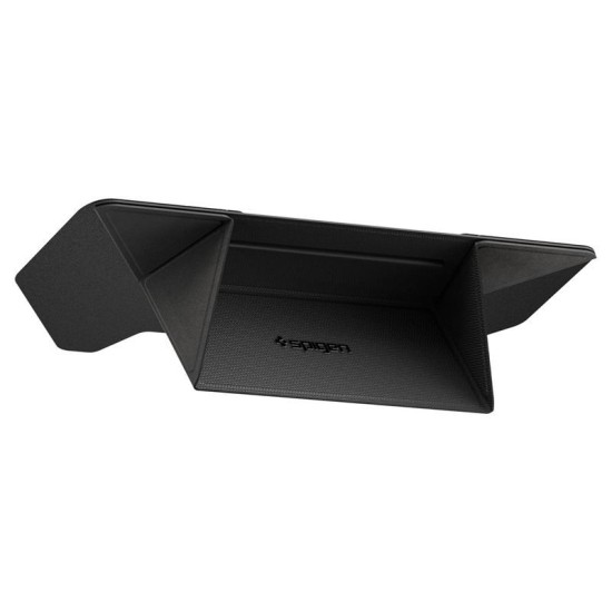 Suport Laptop Spigen Slimfold LD201-S3, Design Pliabil Ultra-Slim, Negru (Ingredi, AMP10403) by www.silkase.ro