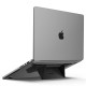 Suport Laptop Spigen Slimfold LD201-S3, Design Pliabil Ultra-Slim, Negru (Ingredi, AMP10403) by www.silkase.ro