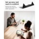 Suport Laptop Spigen Slimfold LD201-S4, Design Pliabil și Portabil, Negru (Ingredi, AMP10404) by www.silkase.ro