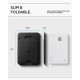 Portofel MagSafe Spigen Slim Fold Stand, Suport 1 Card, Negru Portofel MagSafe Spigen Slim Fold Stand, Suport 1 Card, Negru (iPhone 12, AFA10405) by www.silkase.ro