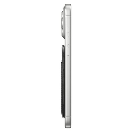 Portofel MagSafe Spigen Slim Fold Stand, Suport 1 Card, Negru Portofel MagSafe Spigen Slim Fold Stand, Suport 1 Card, Negru (iPhone 12, AFA10405) by www.silkase.ro