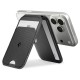 Portofel MagSafe Spigen Slim Fold Tripod, Capacitate 3 Carduri, Black Portofel MagSafe Spigen Slim Fold Tripod, Capacitate 3 Carduri, Black (iPhone 12, AFA10406) by www.silkase.ro