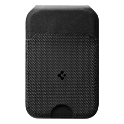 Portofel MagSafe Spigen Slim Fold Tripod, Capacitate 3 Carduri, Black