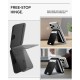 Portofel MagSafe Spigen Slim Fold Tripod, Capacitate 3 Carduri, Black Portofel MagSafe Spigen Slim Fold Tripod, Capacitate 3 Carduri, Black (iPhone 12, AFA10406) by www.silkase.ro