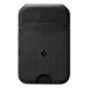 Portofel MagSafe Spigen Slim Fold Tripod, Capacitate 3 Carduri, Black Portofel MagSafe Spigen Slim Fold Tripod, Capacitate 3 Carduri, Black (iPhone 12, AFA10406) by www.silkase.ro