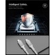 Cablu Spigen Essential USB-C la USB-C, 240W, Invelis Textil, Alb EB24015CC (Șnururi și Curele Telefon, ACA10422) by www.silkase.ro