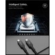 Cablu Spigen Essential USB-C la USB-C 240W Fabric, Negru EB24015CC Cablu Spigen Essential USB-C la USB-C 240W Fabric, Negru EB24015CC (Ingredi, ACA10423) by www.silkase.ro
