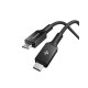 Cablu Spigen Essential USB-C la USB-C 240W Fabric, Negru EB24015CC Cablu Spigen Essential USB-C la USB-C 240W Fabric, Negru EB24015CC (Ingredi, ACA10423) by www.silkase.ro