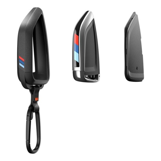 Husă Protecție Cheie Spigen BMW Key Fob Case BK100, Black Husă Protecție Cheie Spigen BMW Key Fob Case BK100, Black (Accesorii auto, ACS10425) by www.silkase.ro