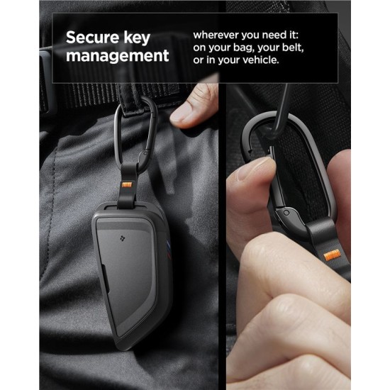 Husă Protecție Cheie Spigen BMW Key Fob Case BK100, Black Husă Protecție Cheie Spigen BMW Key Fob Case BK100, Black (Accesorii auto, ACS10425) by www.silkase.ro