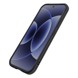 Husa Spigen Rugged Armor pentru Xiaomi 17, Matte Black