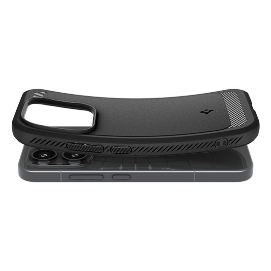 Husa Spigen Rugged Armor pentru Xiaomi 17, Matte Black Husa Spigen Rugged Armor pentru Xiaomi 17, Matte Black (17, ACS10458) by www.silkase.ro