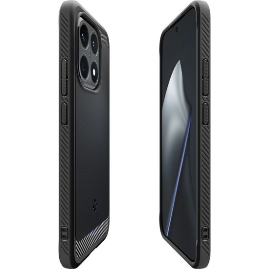 Husă Protecție Spigen Rugged Armor pentru Xiaomi 15T, Matte Black (15T, ACS10459) by www.silkase.ro