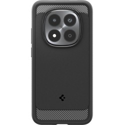 Husă Spigen Rugged Armor pentru Xiaomi Redmi Note 15 Pro 5G, Matte Black