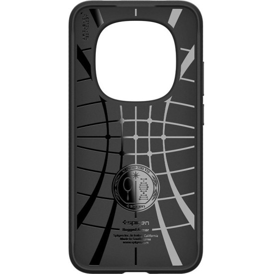 Husă Spigen Rugged Armor pentru Xiaomi Redmi Note 15 Pro 5G, Matte Black (Redmi Note 15 Pro, ACS10460) by www.silkase.ro
