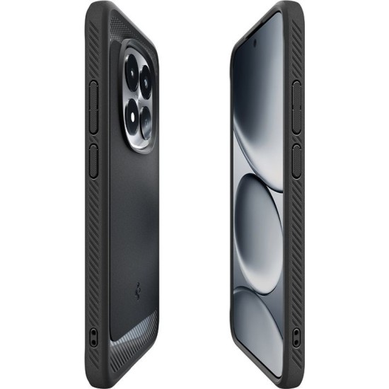 Husă Spigen Rugged Armor pentru Xiaomi Redmi Note 15 Pro 5G, Matte Black (Redmi Note 15 Pro, ACS10460) by www.silkase.ro