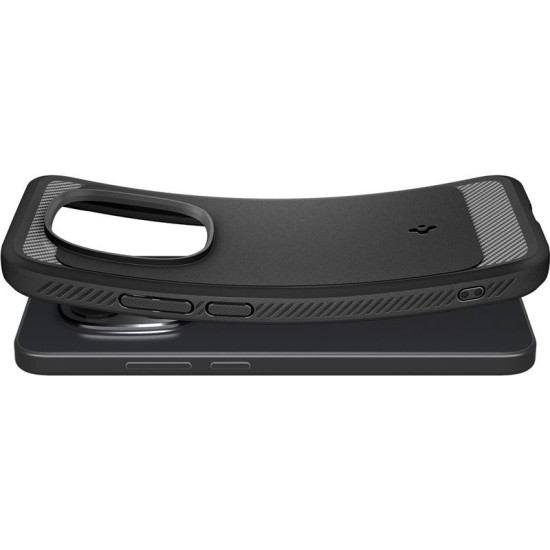 Husă Spigen Rugged Armor pentru Xiaomi Redmi Note 15 Pro 5G, Matte Black (Redmi Note 15 Pro, ACS10460) by www.silkase.ro