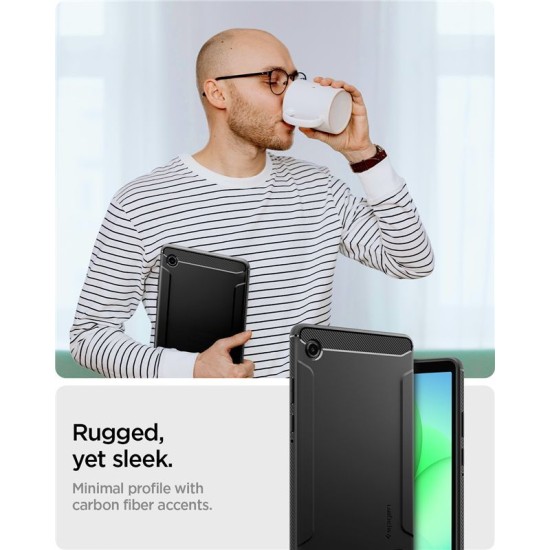 Husa Spigen Rugged Armor pentru Samsung Galaxy Tab A11 (2025), Matte Black Husa Spigen Rugged Armor pentru Samsung Galaxy Tab A11 (2025), Matte Black (Ingredi, ACS10462) by www.silkase.ro