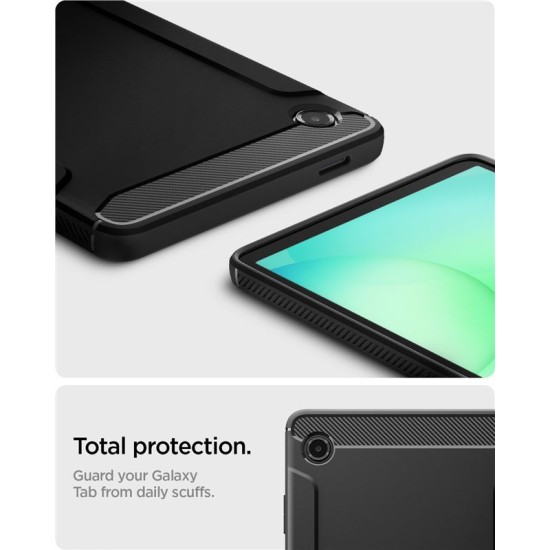 Husa Spigen Rugged Armor pentru Samsung Galaxy Tab A11 (2025), Matte Black Husa Spigen Rugged Armor pentru Samsung Galaxy Tab A11 (2025), Matte Black (Ingredi, ACS10462) by www.silkase.ro