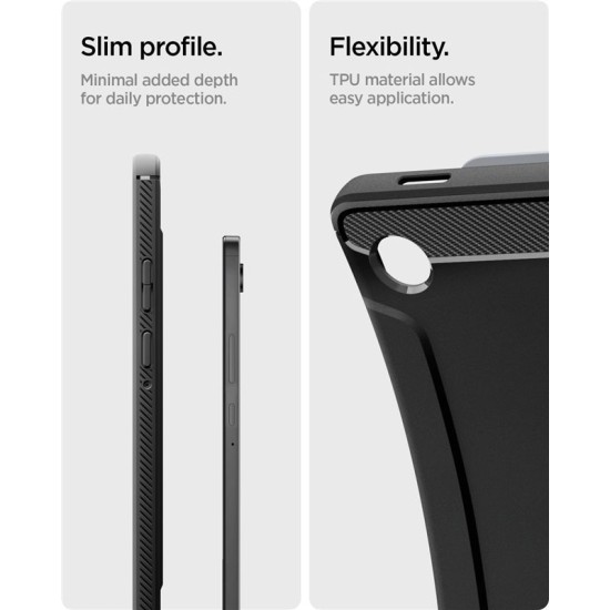 Husa Spigen Rugged Armor pentru Samsung Galaxy Tab A11 (2025), Matte Black Husa Spigen Rugged Armor pentru Samsung Galaxy Tab A11 (2025), Matte Black (Ingredi, ACS10462) by www.silkase.ro