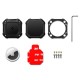 Set 4 huse de protectie Spigen Tough Armor IP pentru AirTag, negre (Ingredi, ACS10464) by www.silkase.ro