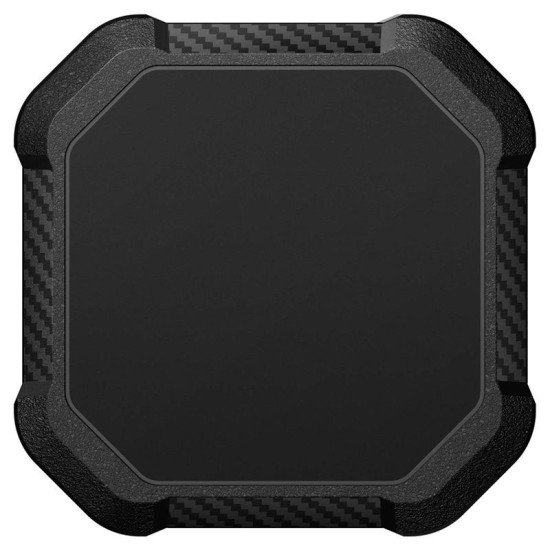 Set 4 huse de protectie Spigen Tough Armor IP pentru AirTag, negre (Ingredi, ACS10464) by www.silkase.ro