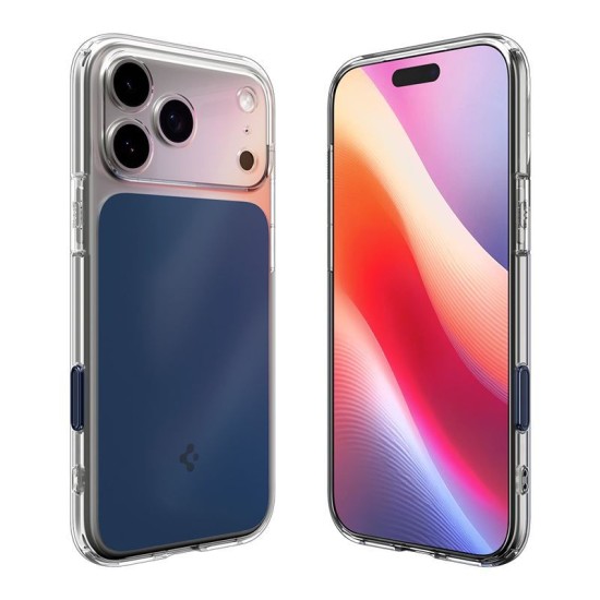 Husa de protectie Spigen Ultra Hybrid T MagSafe pentru iPhone 17 Pro Max, albastru mat (Spigen, Ingredi) by www.silkase.ro Husa de protectie Spigen Ultra Hybrid T MagSafe pentru iPhone 17 Pro Max, albastru mat (iPhone 17 Pro Max, ACS10473) by www.silkase.ro