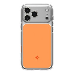 Husa de protectie Spigen Ultra Hybrid T MagSafe pentru iPhone 17 Pro Max, portocaliu lucios Husa de protectie Spigen Ultra Hybrid T MagSafe pentru iPhone 17 Pro Max, portocaliu lucios