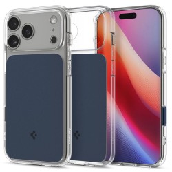 Husa de protectie Spigen Ultra Hybrid T MagSafe pentru iPhone 17 Pro, albastru mat