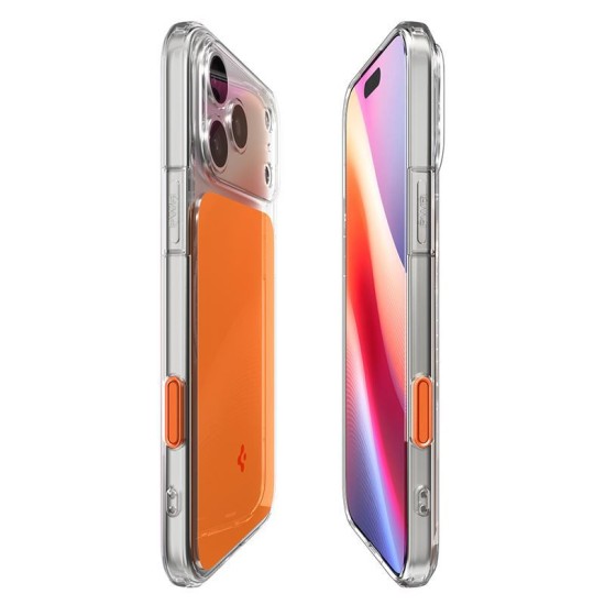 Husa de protectie Spigen Ultra Hybrid T MagSafe pentru iPhone 17 Pro, portocaliu lucios (Spigen, Ingredi) by www.silkase.ro Husa de protectie Spigen Ultra Hybrid T MagSafe pentru iPhone 17 Pro, portocaliu lucios (iPhone 17 Pro, ACS10477) by www.silkase.ro