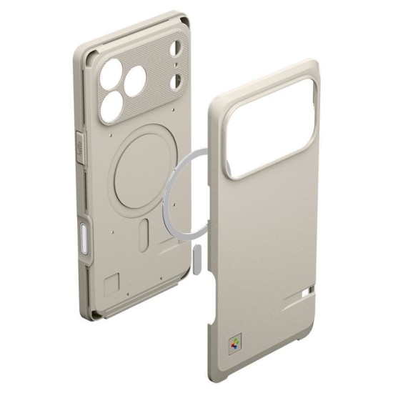 Husă Spigen Classic LS MagSafe pentru iPhone 17 Pro Max, Stone Husă Spigen Classic LS MagSafe pentru iPhone 17 Pro Max, Stone (iPhone 17 Pro Max, ACS10478) by www.silkase.ro