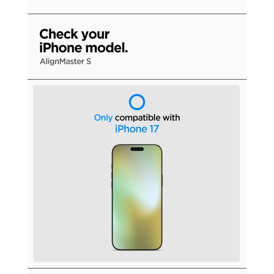 Set 3 Folii de Protecție Spigen Glass tR AlignMaster S pentru iPhone 17, Sticlă Securizată cu Kit de Instalare Set 3 Folii de Protecție Spigen Glass tR AlignMaster S pentru iPhone 17, Sticlă Securizată cu Kit de Instalare (iPhone 17, AGL10484) by www.silkase.ro