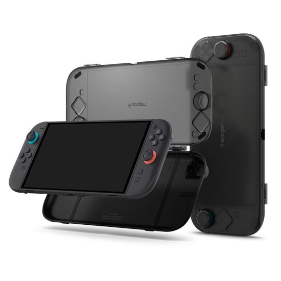 Husă Spigen Thin Fit 360 pentru Nintendo Switch 2, Frost Black Husă Spigen Thin Fit 360 pentru Nintendo Switch 2, Frost Black (Diverse accesorii, ACS10487) by www.silkase.ro