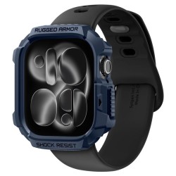 SPIGEN Carcasă Protecție Rugged Armor 2 Apple Watch 42/41/40/38mm (Seria 11/SE), Bleumarin