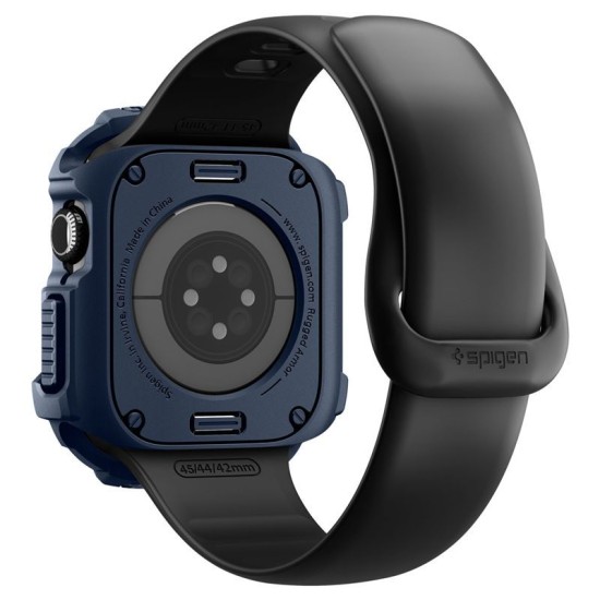 SPIGEN Carcasă Protecție Rugged Armor 2 Apple Watch 42/41/40/38mm (Seria 11/SE), Bleumarin (Audi, ACS10492) by www.silkase.ro